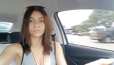 Sexy young babe loves to be inna