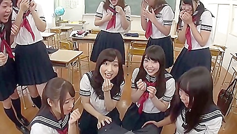 Milf & asian milf gets fucked by a big cock