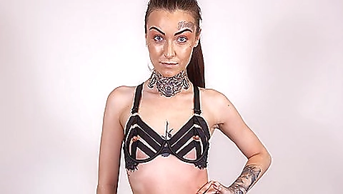 Sexy massage and sex with my tattooed body