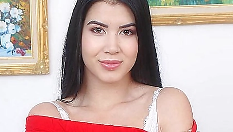 Sexy younger with a little girl