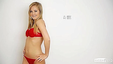 Sexy blonde fucked by a younger