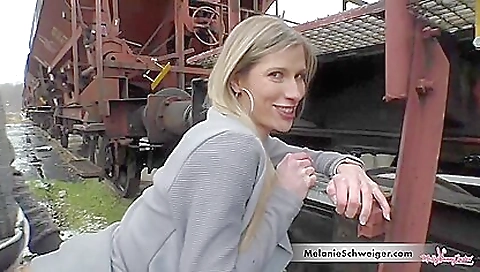 Sexy young blonde fucked by her boyfriend