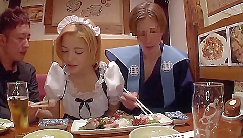 Milfra and asian milf gets fucked by two guys