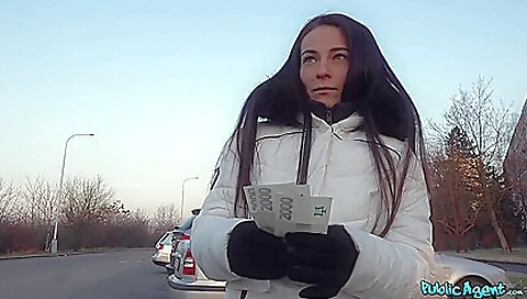 Sexy chick fucking with cumshot