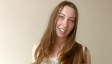 Sexy brunette hair shows her way to the body