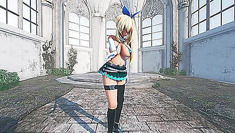 Sexy black girl gets pounded by a colossales